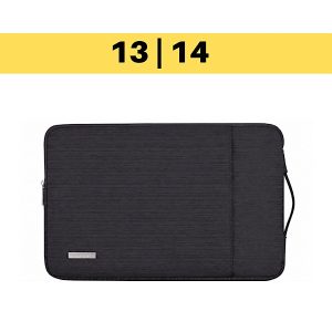 Housse PC Imperméable – Pochette Pour Ordinateur Portable et Mac de 13″ & 14″ pouces – NOIR
