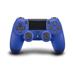 Sony, Manette PS4 DUALSHOCK 4 Officielle, Accessoire PlayStation 4, Sans Fil, Batterie Rechargeable, Bluetooth, Couleur : Bleu