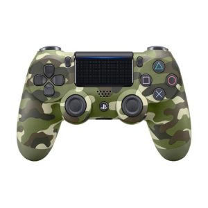 Sony, Manette PS4 DUALSHOCK 4 Officielle, Accessoire PlayStation 4, Sans Fil, Batterie Rechargeable, Bluetooth, Couleur : Camouflage Vert