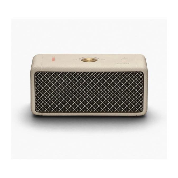 Marshall Emberton 2 - Enceinte Bluetooth Portable, sans Fil, Ip67 Résistant à la Poussière et à l'eau, Plus de 30 Heures de Lecture, Charge Rapide - Creme – Image 7