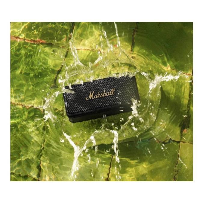 Marshall Emberton 2 - Enceinte Bluetooth Portable, sans Fil, Ip67 Résistant à la Poussière et à l'eau, Plus de 30 Heures de Lecture, Charge Rapide - Noir – Image 5