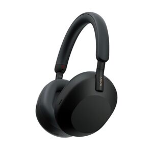 Sony WH-1000XM5 - Casque Bluetooth sans Fil à réduction de Bruit - 30 Heures d'autonomie - Optimisé pour Alexa et Google Assistant - avec Micro intégré pour Les appels téléphoniques - Noir