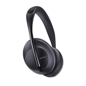 BOSE Noise Cancelling Headphones 700 – Casque sans fil à réduction de bruit, Bluetooth, avec Microphone Intégré pour des Appels Clairs et le Contrôle vocal via Alexa, Noir