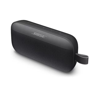 BOSE SoundLink Flex - Enceinte portable étanche sans fil Bluetooth, son puissant, 12h d’autonomie, Noir