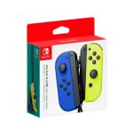 Paire de Manettes Joy-Con Gauche Bleue/Droite Jaune Néon