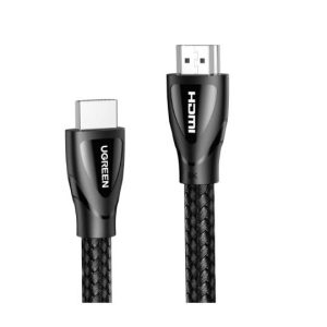 Câble HDMI UGREEN 8K Ultra HD Haute Vitesse 48Gbps HDMI 2.1 8K 60Hz Prise en charge HDR dynamique, Dolby Vision, eARC, Compatible pour MacBook Pro 2021 Nintendo Switch, PS5 PS4 Pro, Samsung TV Nylon Tressé- 2 mètres UGREEN HD140 80403
