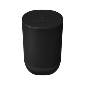 Sonos Move 2, avec Ses améliorations Techniques et esthétiques, Notre Enceinte Nomade la Plus puissante Offre Un Son stéréo à Couper Le Souffle Partout où Vous Allez. (Noir)