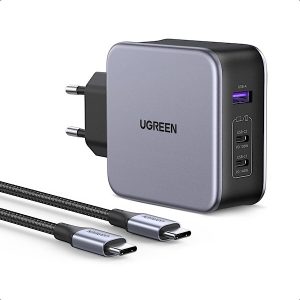 UGREEN Nexode 140W PD 3.1 Chargeur USB C Rapide 3 Ports, 240W Câble USB C Inclus
- UGREEN CD289 90549