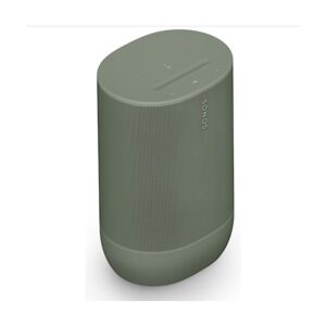 Sonos Move 2 | Enceinte Nomade sans Fil avec Wi-FI, Bluetooth, Compatible avec Amazon Alexa, 24 Heures d'autonomie, Socle de Charge sans Fil - Vert
