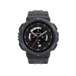 Amazfit Active Edge, 46mm, Smartwatch au design élégant et résistant pour le sport et le fitness, GPS, coach santé IA, Sport Outdoor, séances d'entraînement et exercices, batterie 16 jours, 10 ATM - Noir