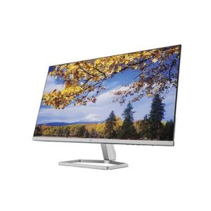 HP M27f Moniteur, écran de 27 ", Full HD IPS, 75 Hz, Temps de réponse : 5 ms, VGA, 2 HDMI - Argent et noir