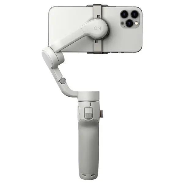 DJI Osmo Mobile 6 – Stabilisateur Gimbal pour smartphone, Pliable, Attache magnétique, 6h24 d’autonomie,Bluetooth 5.1 – Gris Platine – Image 2