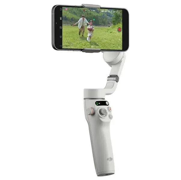 DJI Osmo Mobile 6 – Stabilisateur Gimbal pour smartphone, Pliable, Attache magnétique, 6h24 d’autonomie,Bluetooth 5.1 – Gris Platine – Image 4