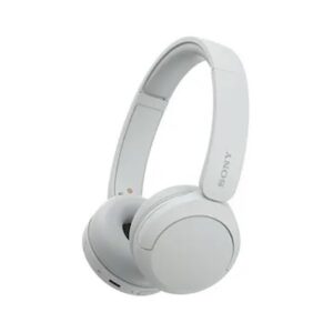 Sony WH-CH520 - Casque Bluetooth sans Fil, Multipoint, Micro intégré - jusqu'à 50 Heures d'autonomie et Charge Rapide - Blanc