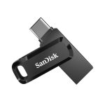 SanDisk Ultra Dual Drive Go, 32 Go Flash Drive, Clé USB C (pour Android Smartphone Stockage, Tablettes, Mac et PC, jusqu'à 400 Mo/s, Connecteurs USB Type-C et USB Type-A réversibles) Noir