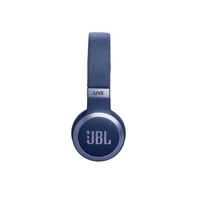 JBL Live 670NC Casque supra-auriculaire, Bluetooth 5.3, connexion multi-source, Réduction de Bruit Adaptative et Smart Ambient, jusqu'à 65 heures d'autonomie, Bluetooth, Bleu – Image 4
