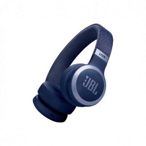 JBL Live 670NC Casque supra-auriculaire, Bluetooth 5.3, connexion multi-source, Réduction de Bruit Adaptative et Smart Ambient, jusqu'à 65 heures d'autonomie, Bluetooth, Bleu