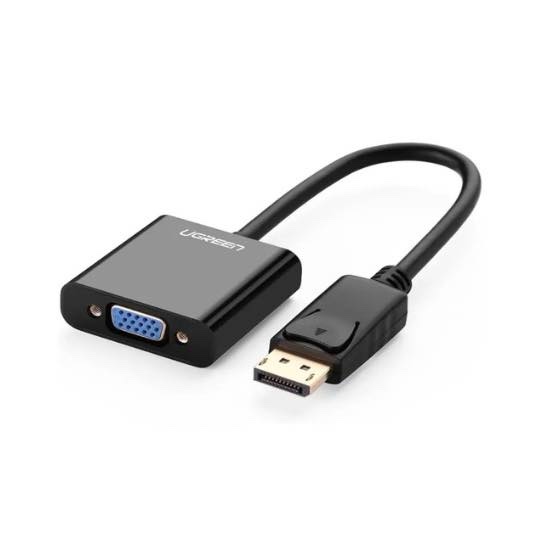 Adaptateur Displayport vers VGA Convertisseur DP Mâle vers VGA Femelle Noir - UGREEN DP109 20415