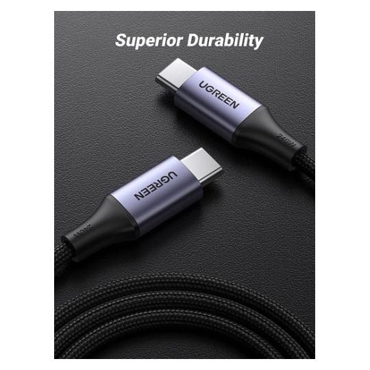 Cable USB C 2M, Tressé 240W Câble de Charge Rapide USB C vers USB C - UGREEN US535 90440 – Image 6
