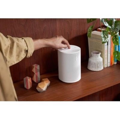 Sonos Era 100 - Enceinte Bluetooth - Wi-Fi 6 - Bluetooth 5 - Commandes tactiles - Compatible avec Amazon Alexa, Blanc – Image 4