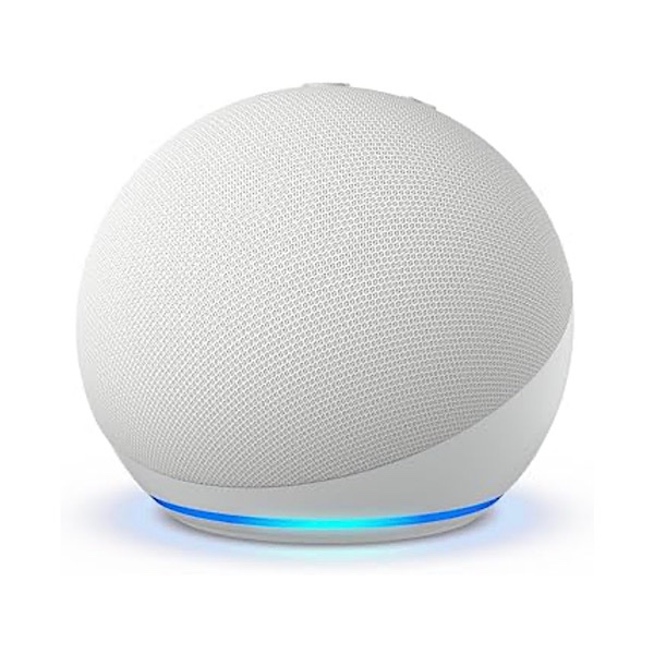Amazon Echo Dot 5e génération - Enceinte connectée avec Alexa modèle 2022 - Blanc