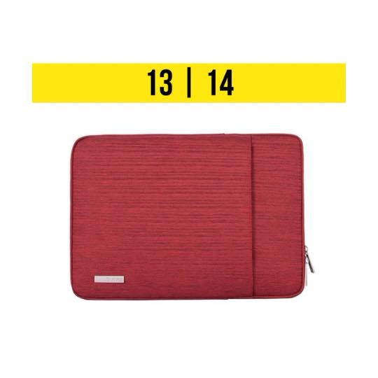 Housse PC Imperméable - Pochette Pour Ordinateur Portable et Mac de 13" & 14" pouces - ROUGE
