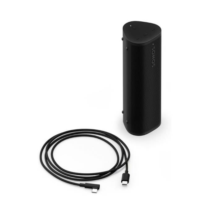 Sonos Roam 2 Enceinte Nomade sans Fil compacte - Étanche - 10 Heures d'autonomie - Noir – Image 5