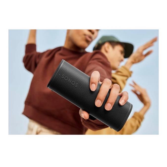 Sonos Roam 2 Enceinte Nomade sans Fil compacte - Étanche - 10 Heures d'autonomie - Noir – Image 6