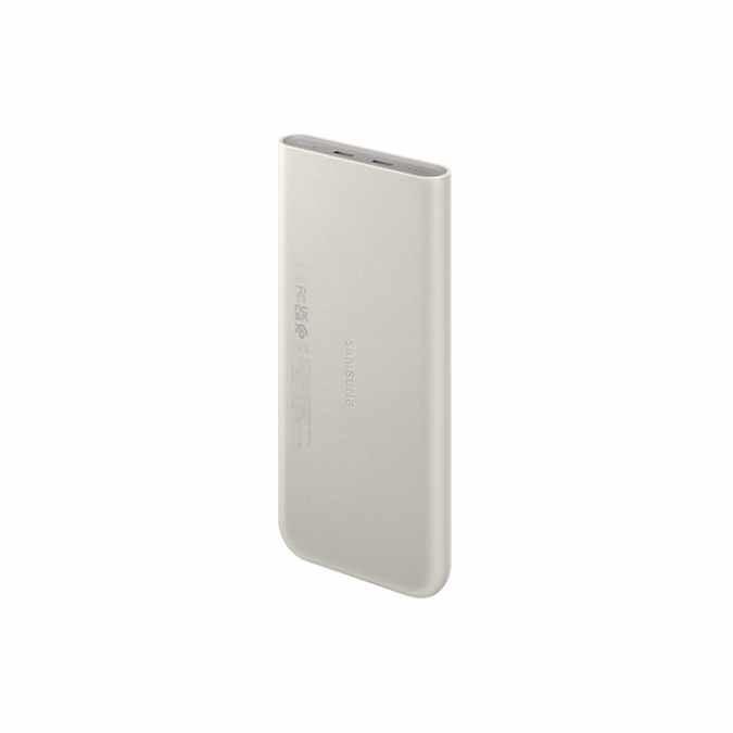Samsung Powerbank Batterie externe 10 000 mAh charge Ultra Rapide 25W avec 2 ports USB-C, Beige – Image 4