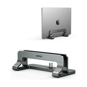 UGREEN Support Ordinateur Vertical en Aluminium Laptop pour Portable Bureau Réglable