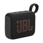 JBL GO 4 – Mini enceinte portable sans fil, Bluetooth 5.3, Etanche IP67, USB-C, Autonomie 7h - Noir