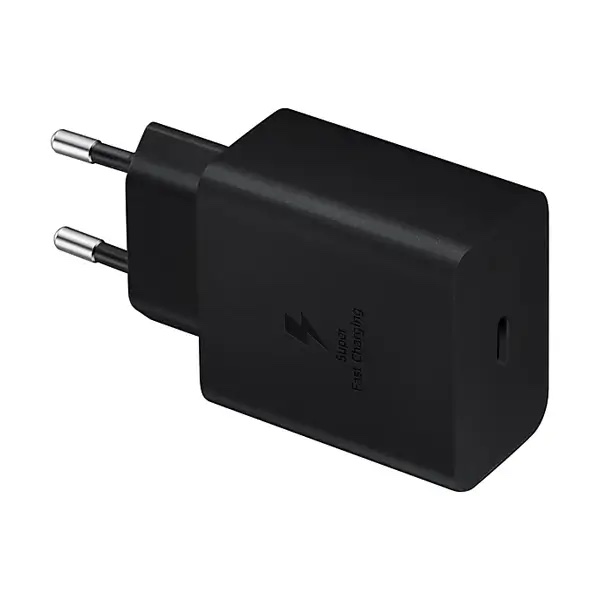 Chargeur d’origine Samsung 45W – Super Fast Charging, port USB-C (avec câble) – EP T4511 – noir – Image 2