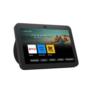 Amazon Echo Show 8 (3e génération, modèle 2023) | Écran tactile HD connecté avec son spatial, hub connecté intégré et Alexa | Anthracite