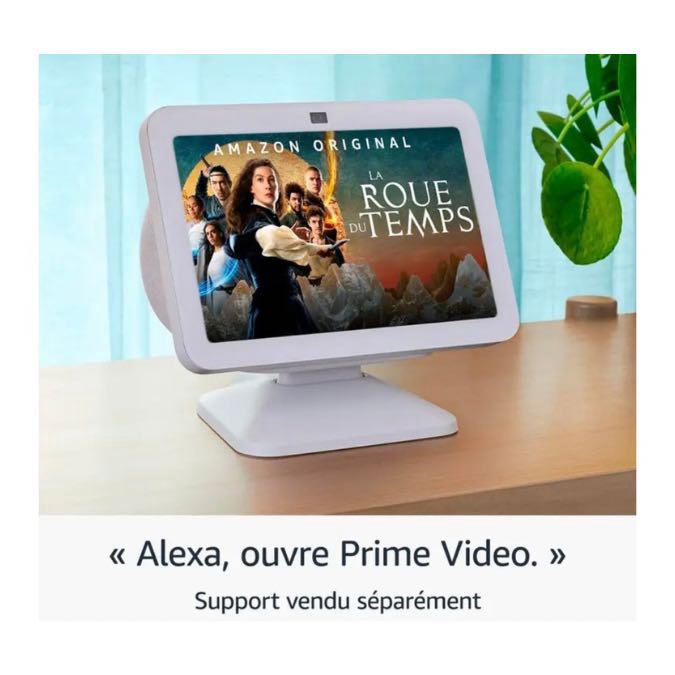 Amazon Echo Show 8 (3e génération, modèle 2023) | Écran tactile HD connecté avec son spatial, hub connecté intégré et Alexa | Anthracite – Image 3