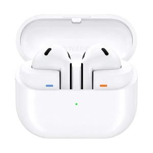 Samsung Galaxy Buds3 – Écouteurs intra-auriculaires sans fil – IP57 – TB5.4 – Réduction active de bruit – 3 microphones -autonomie 30h – Blanc