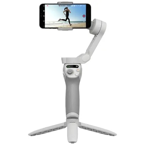 DJI Osmo Mobile SE – Stabilisateur à 3 axes avec trépied, Stabilisateur Gimbal pour smartphone, Gris – Image 4