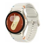 Samsung Galaxy Watch7 – Montre connectée 40 mm – IP6X – GPS – 2/32Go – Amoled 1.3″ – NFC/Wi-Fi/BT 5.3 – Android Wear 5.0 – bracelet sport en silicone – Crème