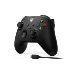 Manette Sans Fil Xbox Series X/S + Cable USB-C, Carbon Black