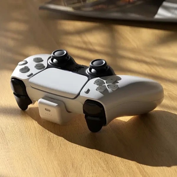 Batterie arrière pour manette PS5 – 1800mAh – Porodo Gaming PDX626 – Blanc – Image 2
