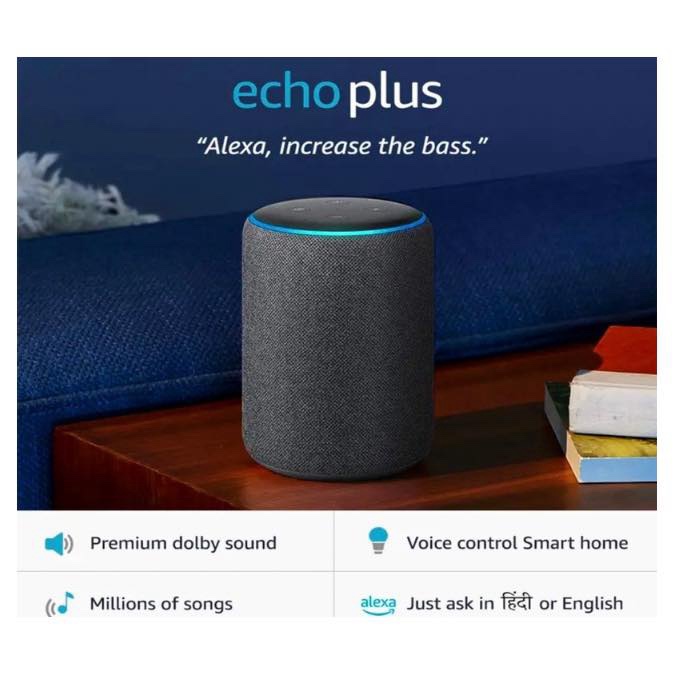 Echo Plus (2e génération) – Son de qualité supérieure, optimisé par Dolby, hub Smart Home intégré Noir – Image 6