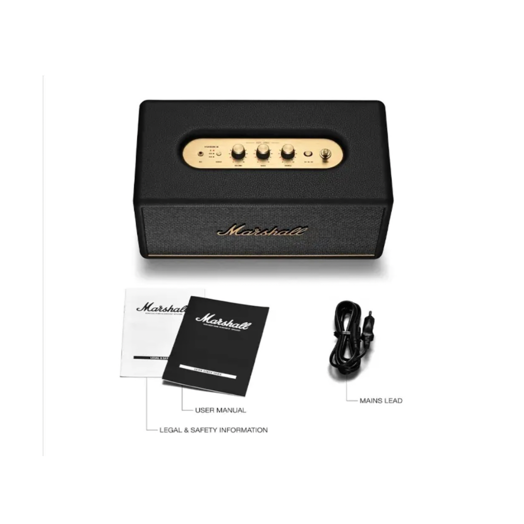 Enceinte Marshall Stanmore Noir - Enceinte sans fil - Achat & prix