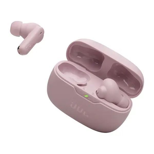 JBL Wave Beam 2 – Écouteurs intra-auriculaires – IP54 – BT5.3 – Réduction de bruit active – Micro – Autonomie 10 + 30h – Rose – Image 3