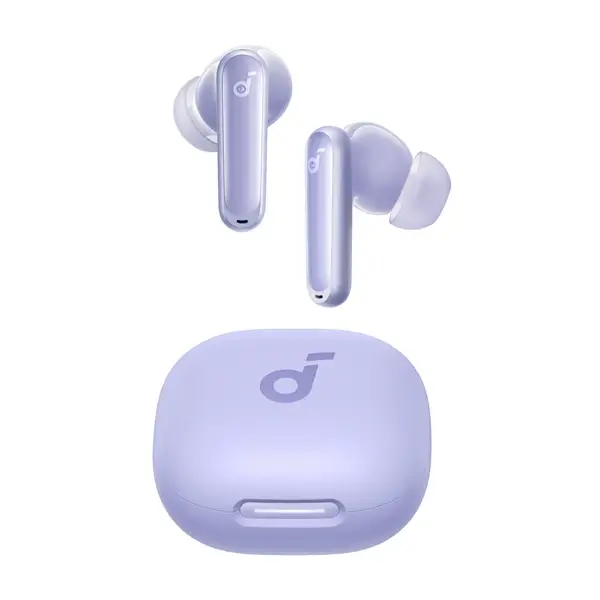 Soundcore P40i par Anker – Ecouteurs sans fil – réduction de bruit – IPX5 – 60H Autonomie – Violet