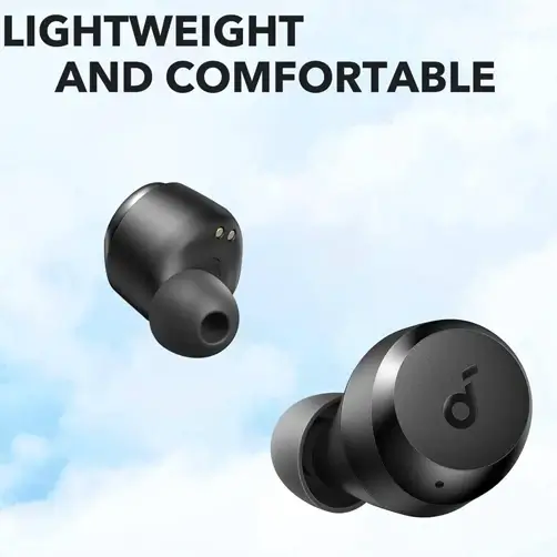 Ecouteurs Soundcore A20i par Anker – Sans Fil – EQ Ajustable – 28H Autonomie – IPX5 – Noir – Image 4