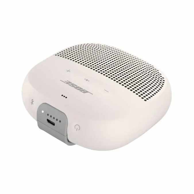 BOSE SoundLink Micro - Petite Enceinte Portable Bluetooth étanche avec Microphone, Blanc Nuage – Image 3