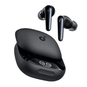 Ecouteurs sans fil – Soundcore Liberty 4 Pro Par Anker – Réduction de Bruit – Appels clairs avec 6 micros et IA – IPX5 – 40H Autonomie – Noir