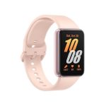 Samsung Galaxy Fit3 - Montre connectée avec écran AMOLED de 40 mm, corps en aluminium, suivi complet de l’activité physique et de la santé, batterie jusqu’à 13 jours, charge rapide, 5 ATM - Rose/Or