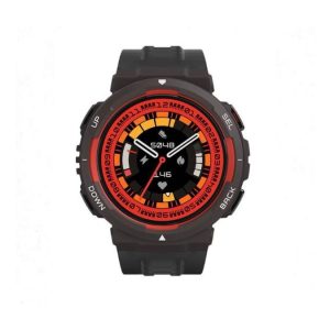 Amazfit Active Edge, 46mm, Smartwatch au design élégant et résistant pour le sport et le fitness, GPS, coach santé IA, Sport Outdoor, séances d'entraînement et exercices, batterie 16 jours, 10 ATM - Marron