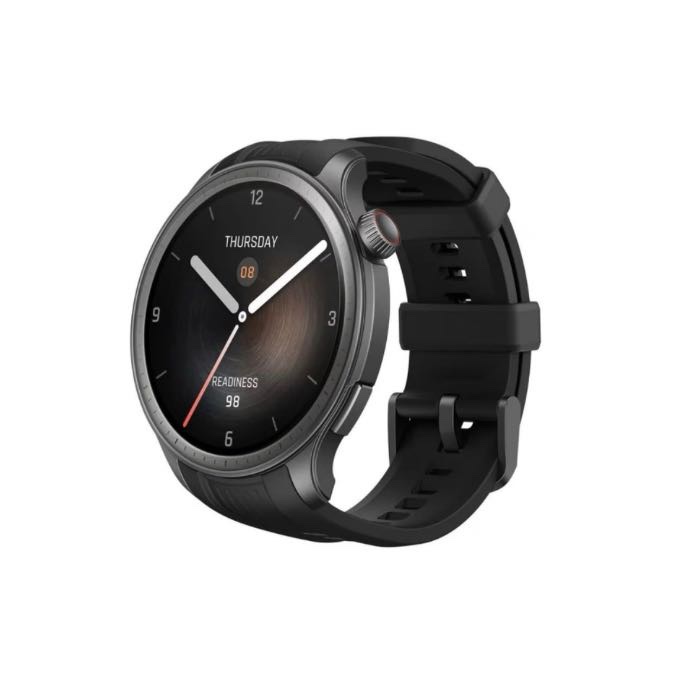 Amazfit Balance 46mm Montre Intelligente - Paiement Sans Contact - NFC - Coach de Fitness AI - Autonomie de 14 Jours - Surveillance du Sommeil et de la Santé - GPS - 150 Modes Sportifs pour Android et iPhone, Noir Minuit – Image 2