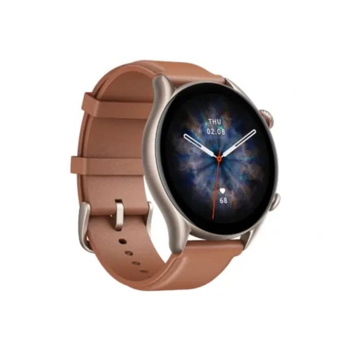 Amazfit GTR 3 Pro – Écran AMOLED Ultra HD – 12 Jours d’Autonomie – Marron – Image 4